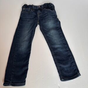 Denizen From Levis Boys Slim Jeans Dark Wash Adjustable Waist Pants‎